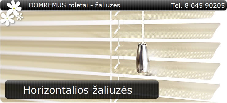 Horizontalios zaliuzes http://www.roletaiklaipedoje.com/